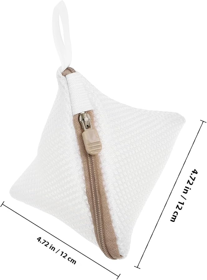 BESPORTBLE 3 قطع أكياس غسيل صغيرة شبكية حقيبة شبكية من البوليستر للأنسجة الحساسة الجوارب الأحذية - Image 2